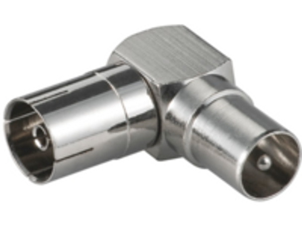 MicroConnect COAXADAPTERA Coxial Angled Adapter F/M COAXADAPTERA