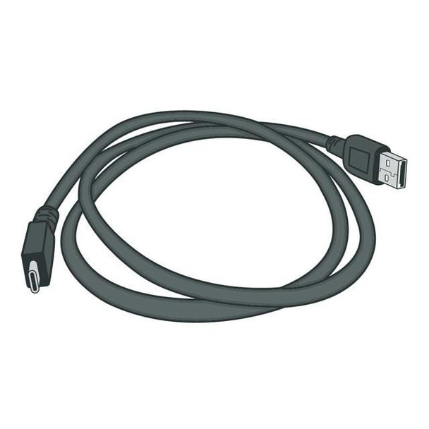 Zebra 01542-002 USB cable. 90� angled. 1.8m 01542-002