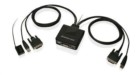 IOGEAR GCS922U 2-Port USB DVI Cable GCS922U