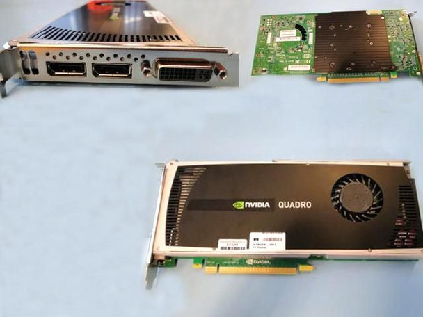 HP 616076-001-RFB NVIDIA Quadro FX 4000 2GB 616076-001-RFB