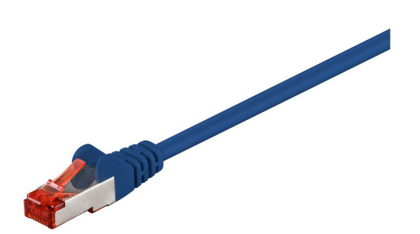 MicroConnect B-FTP602B F/UTP CAT6 2m Blue PVC B-FTP602B