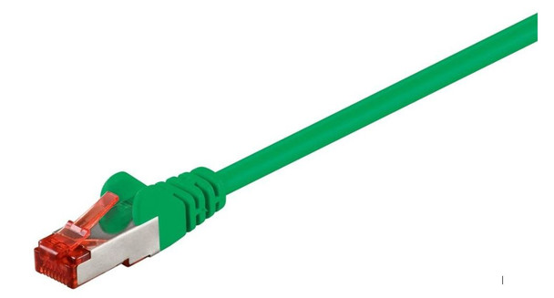 MicroConnect B-FTP6005G F/UTP CAT6 0.5m Green PVC B-FTP6005G