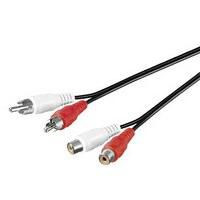 MicroConnect AUDCH2 2xRCA - 2xRCA 1.5m M-F AUDCH2