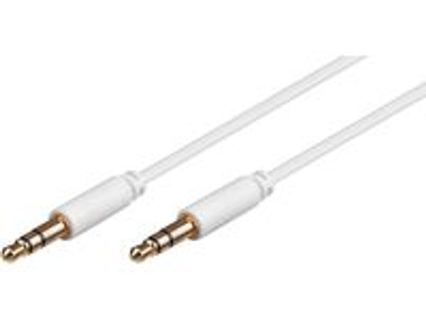 MicroConnect AUDLL1W 3.5mm Connector Cable 1m AUDLL1W