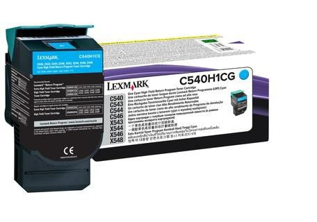 Lexmark C540H1CG Toner Cyan High Capacity C540H1CG