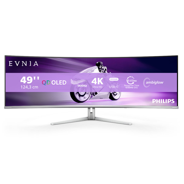 Philips Evnia 8000 49M2C8900L/00 124.2 cm 48.9" 5120 x 1440 pixels Dual QHD QDOL 49M2C8900L/00