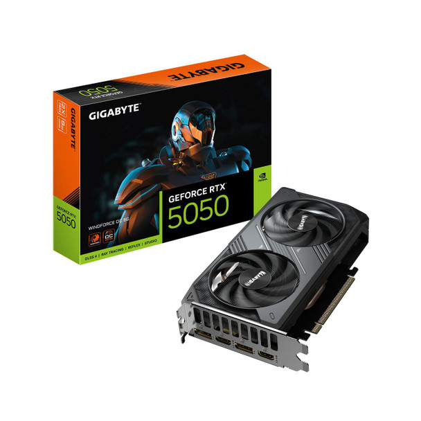 Gigabyte GV-N5050WF2OC-8GD Indforce Oc 8G Graphics Card GV-N5050WF2OC-8GD