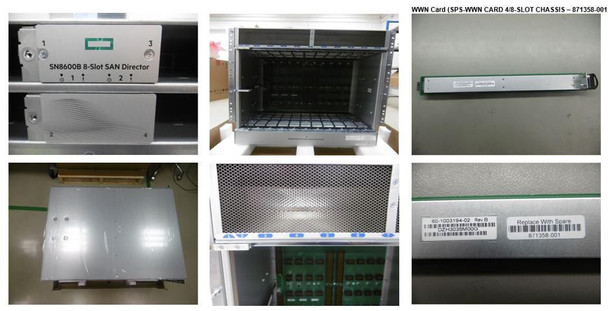 Hewlett Packard Enterprise 871351-001-RFB CHASSIS SN8600B 8-SLOT 871351-001-RFB