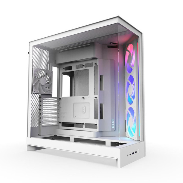 NZXT CM-H92FW-R1 H9 Flow Rgb Midi Tower White CM-H92FW-R1