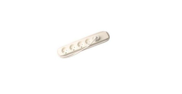 MicroConnect GRU00510WEDB 5-way EDB Socket. White 10m GRU00510WEDB