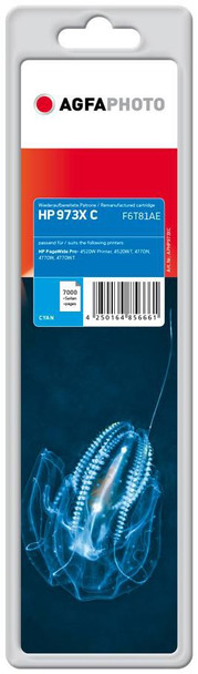 AgfaPhoto APHP973XC Toner cyan. rpl F6T81AE APHP973XC