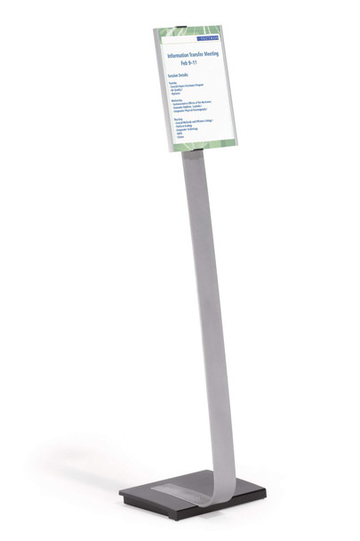 Durable Aluminium Info Sign Stand A4 - 481223 - 481223