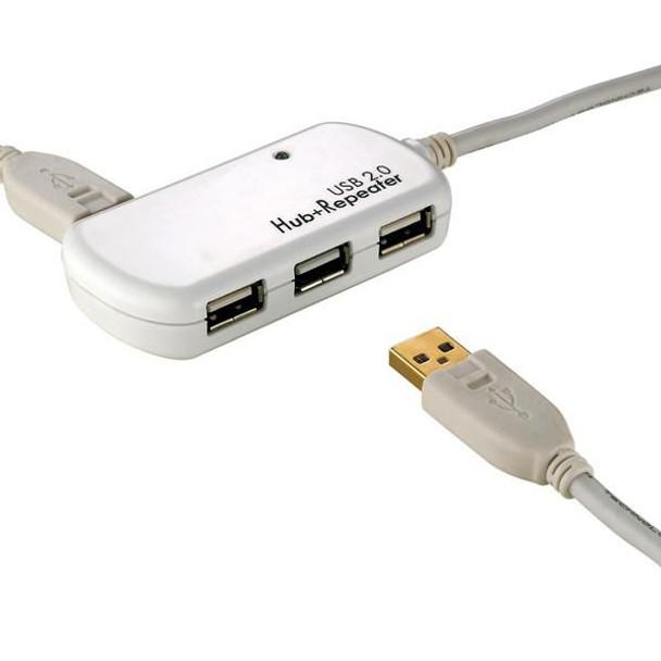 Roline 12.04.1085 USB2.0 Hub. 4 Ports. with 12.04.1085