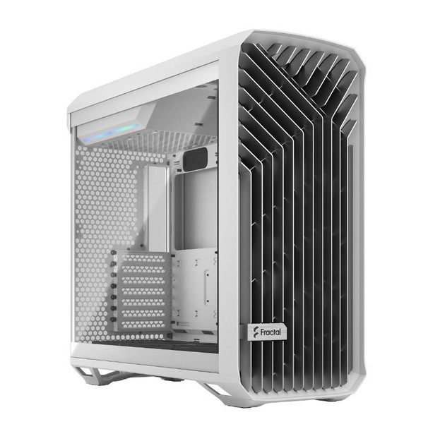 Fractal Design Torrent White Tempered Glass Clear Tint Atx Pc Case FD-C-TOR1A-03
