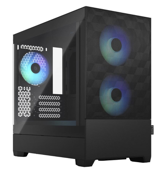 Fractal Design Pop Mini Air Matx Tower Rgb Black Tg Clear Pc Case FD-C-POR1M-06