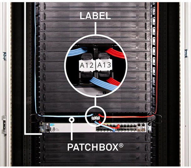 PATCHBOX IDLABELW Identification Label 96pcs. IDLABELW