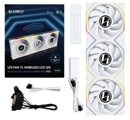 Lian Li 12TLLCD1W3W Computer Cooling System 12TLLCD1W3W