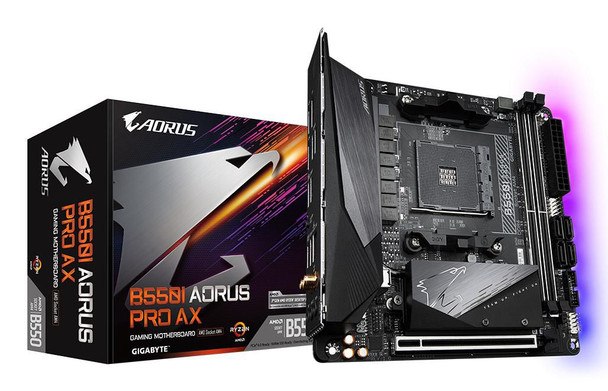 Gigabyte B550IAORUSPROAX B550I Aorus Pro Ax B550IAORUSPROAX