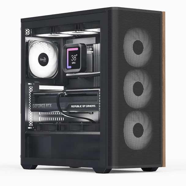 AeroCool ACCM-MA01043.11 D501A Midi Tower Black ACCM-MA01043.11