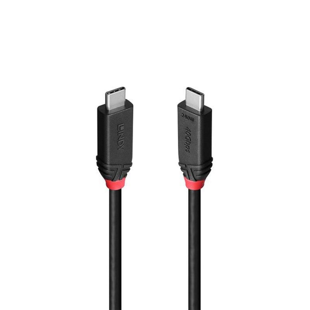 Lindy 37002 2m USB4 240W Type C Cable. 37002
