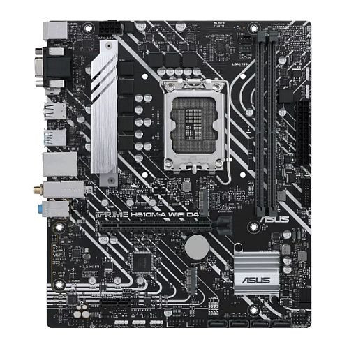 Asus Prime H610m-A Wifi D4 Intel H610 1700 Micro Atx 2 Ddr4 Vga Hdmi Dp Wi-Fi Pc 90MB1C80-M0EAY0
