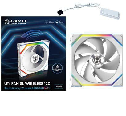 Lian Li 12SL1W1W Uni Fan Sl Wireless 120 12SL1W1W