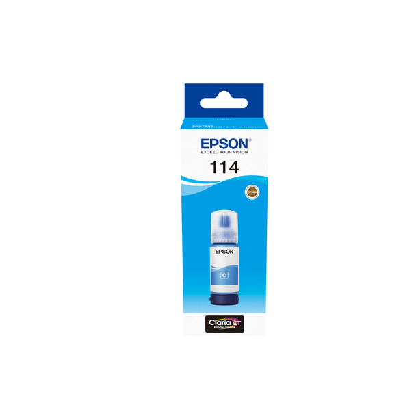 Epson 114 Cyan Epson ET-8500 ET-8600 Standard Yield 70 ml Inkjet C13T07B240