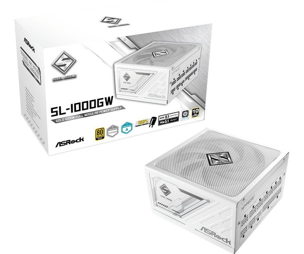 Asrock 90-UXS100-GFEABA Sl-1000Gw Steel Legend Power 90-UXS100-GFEABA