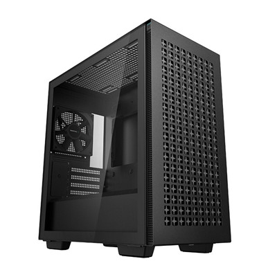 Deepcool Ch370 Micro Atx Case With Tempered Glass Side Panel 2 X Usb 3.0 4 X Exp R-CH370-BKNAM1-G-1
