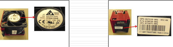 Hewlett Packard Enterprise 875075-001-RFB FAN MODULE STANDARD 875075-001-RFB