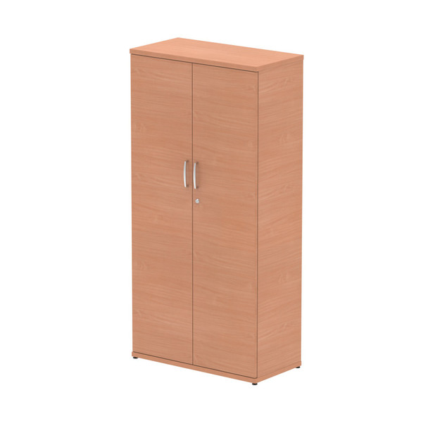 Dynamic Impulse W800 X D400 X H1600mm 3 Shelf Cupboard Beech Finish - S00003 S00003 Dynamic Impulse W800 X D400 X H1600mm 3 Shelf Cupboard Beech Finish - S00003 S00003