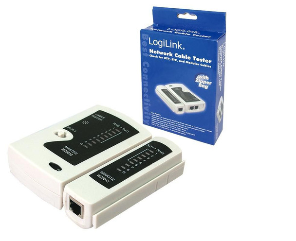 LogiLink WZ0010 Cabletester Network RJ45/RJ12/ WZ0010