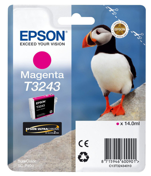 Epson C13T32434010 HI-GLOSS2 T3243 PUFFIN C13T32434010