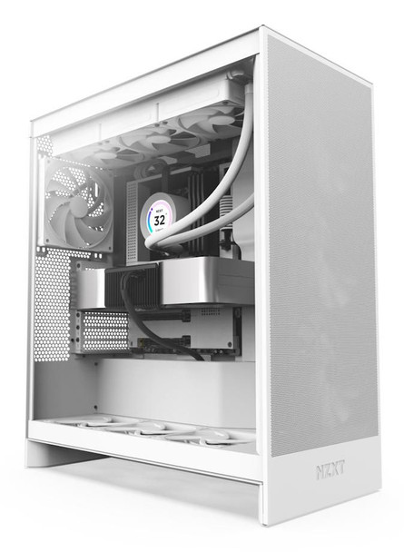 NZXT CM-H72FW-01 H7 Flow Midi Tower White CM-H72FW-01