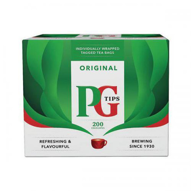 Pg Tips Tea Bag Enveloped Pack 200 - 800396 0800396 Pg Tips Tea Bag Enveloped Pack 200 - 800396 0800396