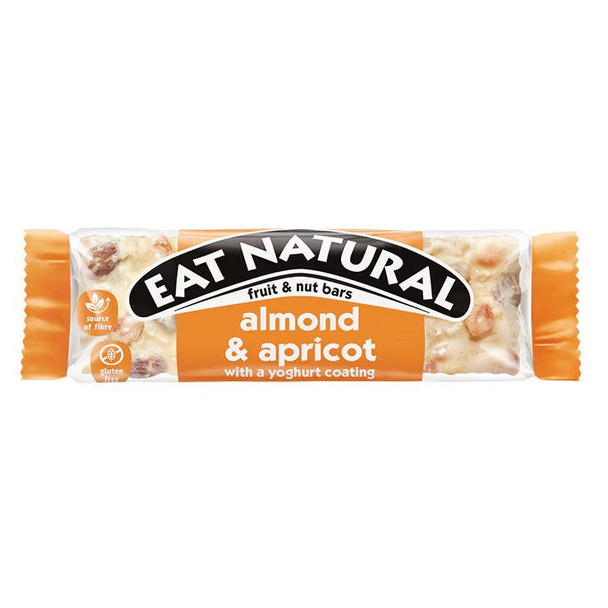 Eat Natural Almond Apricot & Yoghurt Fruit & Nut Gluten Free Bar 50G Pack 12 X 5 0401377 Eat Natural Almond Apricot & Yoghurt Fruit & Nut Gluten Free Bar 50G Pack 12 X 5 0401377