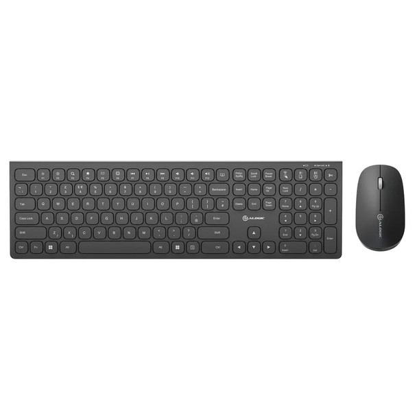 Alogic Echelon USB-C Rechargeable Wireless Mouse and Keyboard for Windows ECHELONUSBC
