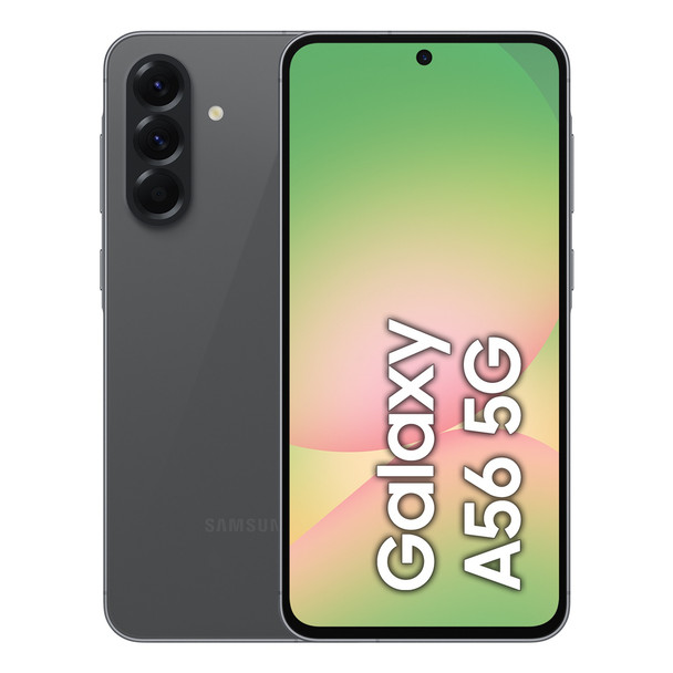 Samsung Galaxy A56 17 cm 6.7" 8 GB 256 GB 50 MP Android 15 Graphite SM-A566BZKCEUB Samsung Galaxy A56 17 cm 6.7" 8 GB 256 GB 50 MP Android 15 Graphite SM-A566BZKCEUB