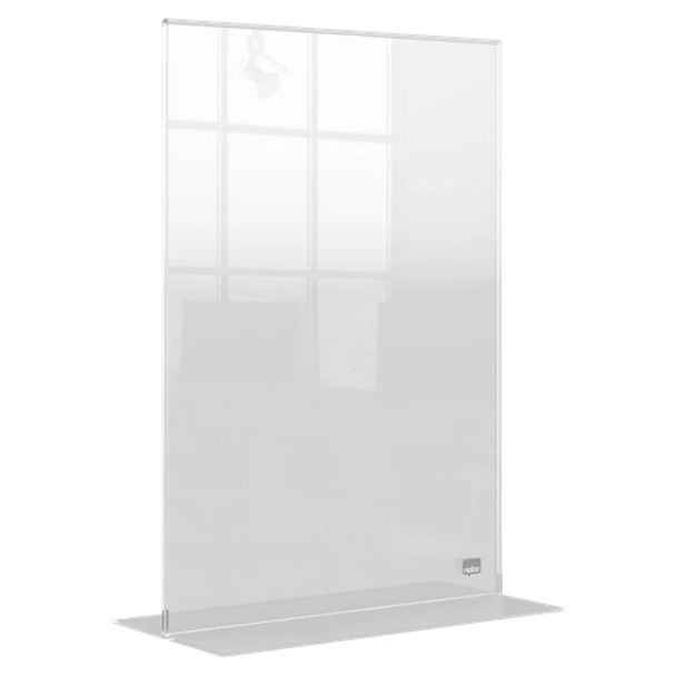 Nobo Premium Plus A4 Clear Acrylic Freestanding Poster Frame 1915594 1915594 Nobo Premium Plus A4 Clear Acrylic Freestanding Poster Frame 1915594 1915594
