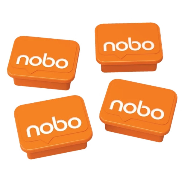 Nobo Magnets Orange 18x22mm 1905327 1905327 Nobo Magnets Orange 18x22mm 1905327 1905327