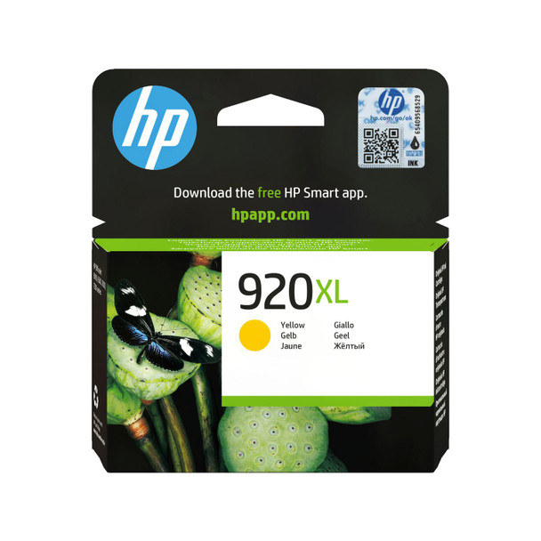 HP CD974AE #BGX 920Xl High Yield Yellow CD974AE #BGX