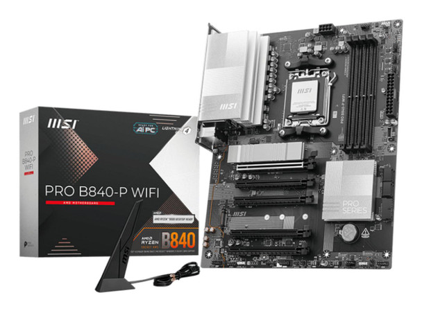 MSI PRO B840-P WIFI Motherboard Amd B840 Socket PRO B840-P WIFI