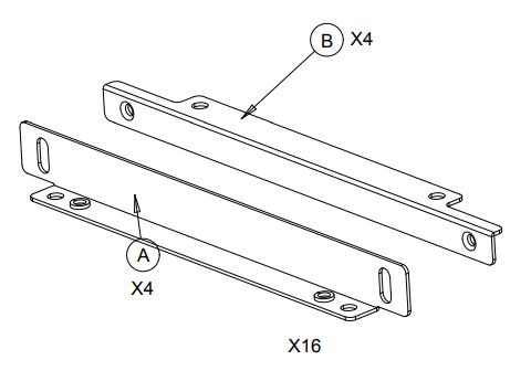 Elo Touch Solutions E129564 MOUNT BEZEL KIT E129564