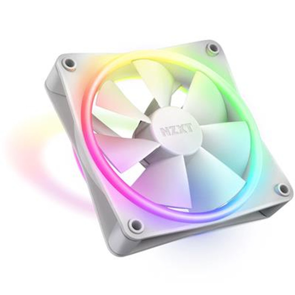 Nzxt F120 Rgb Duo 120Mm Pwm White Single Pack RF-D12SF-W1