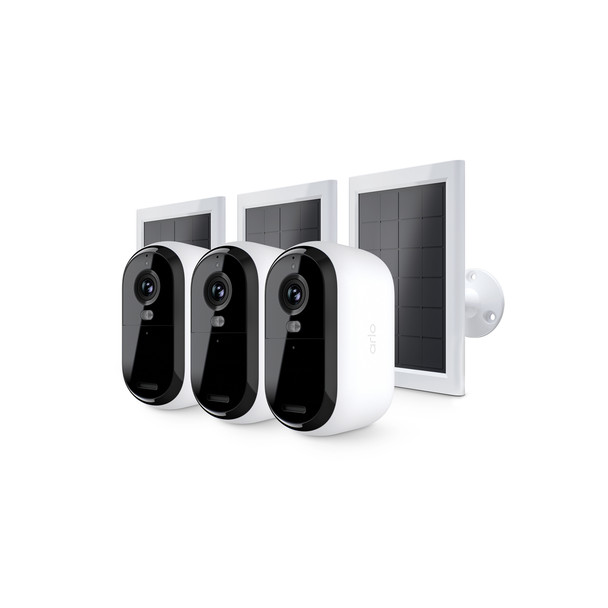 Arlo Essential 3 2K Security Camera 3-cam with Solar Panel IP security camera Ou VMK3380-100EUS Arlo Essential 3 2K Security Camera 3-cam with Solar Panel IP security camera Ou VMK3380-100EUS