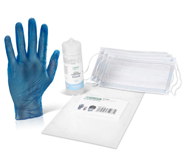 Click Medical Back To Work Kit White/Blue BTWS