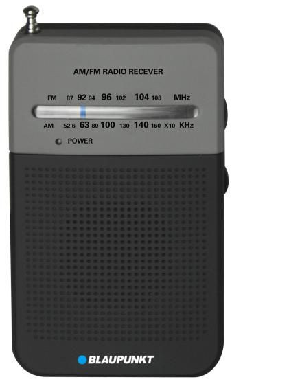 Blaupunkt PR3BK Radio Portable Black PR3BK
