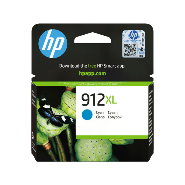 HP 3YL81AE#301 912XL High Yield Cyan Ink 3YL81AE#301