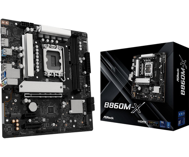 Asrock 90-MXBRX0-A0UAYZ B860M-X Intel B860 Lga 1851 90-MXBRX0-A0UAYZ