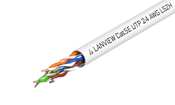 Lanview LVN122014 Cat5e U-UTP Network Cable LVN122014